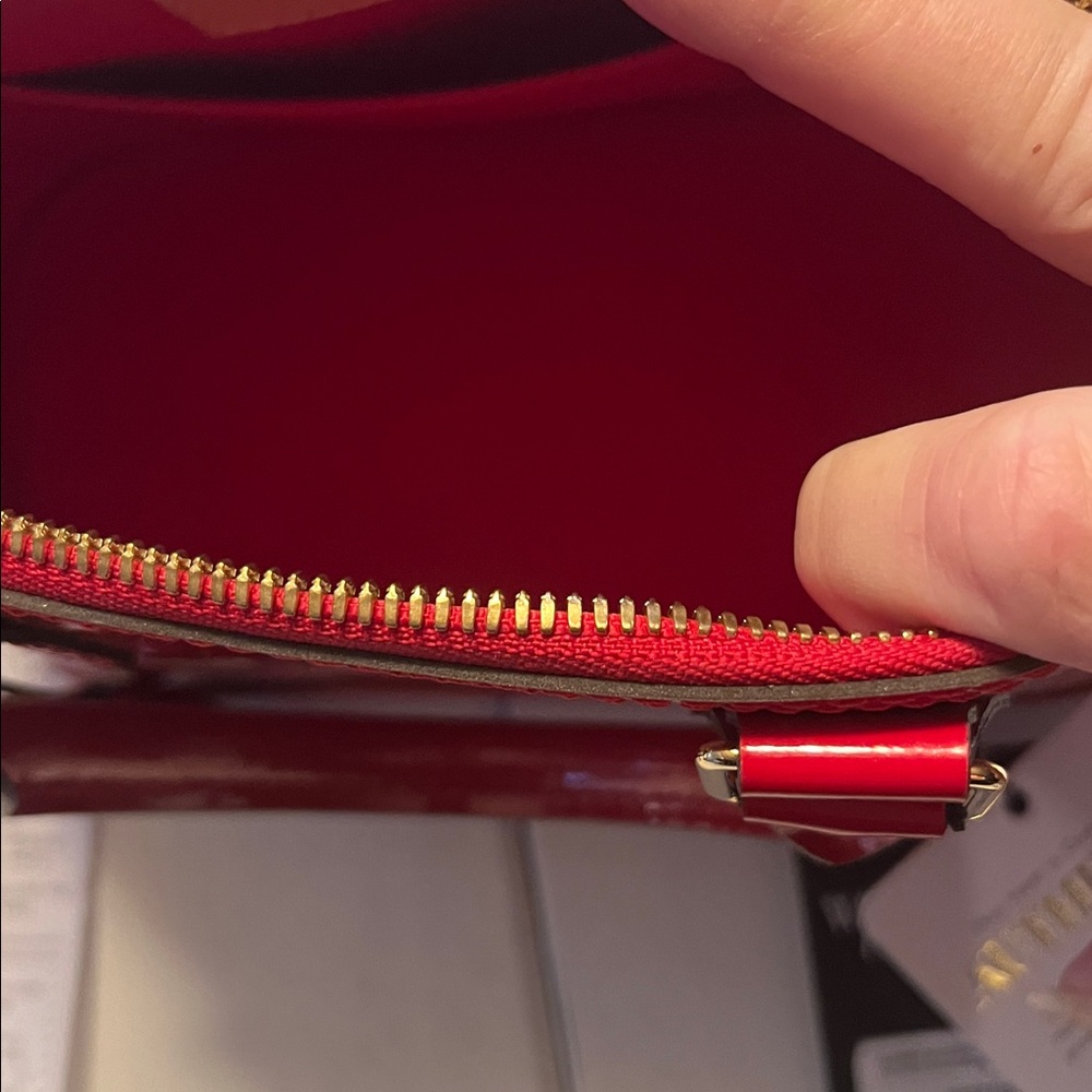Louis Vuitton/RED Patent leather purse/AUTHENTIC CERTIFIED/make me an offer … - Picture 5 of 7